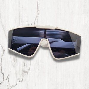Wide Flat Frame Fashion Glasses (NEW)